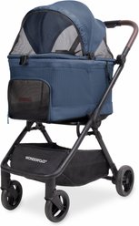 Wonderfold Bella AutoFold Technology Dog & Cat Stroller, Harbor