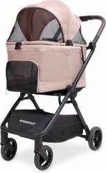 Wonderfold Bella AutoFold Technology Dog & Cat Stroller, Rose