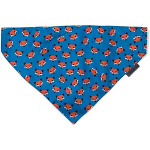 The Worthy Dog Foxy Dog Bandana, Teal, Small