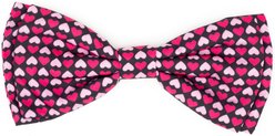 The Worthy Dog Heartthrob Boy Dog Bow Tie, Black, Small