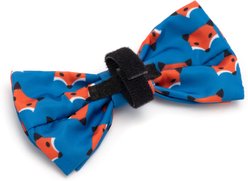 The Worthy Dog Foxy Boy Dog Bow Tie, Teal, Large slide 2 of 3