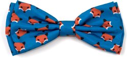 The Worthy Dog Foxy Boy Dog Bow Tie, Teal, Small