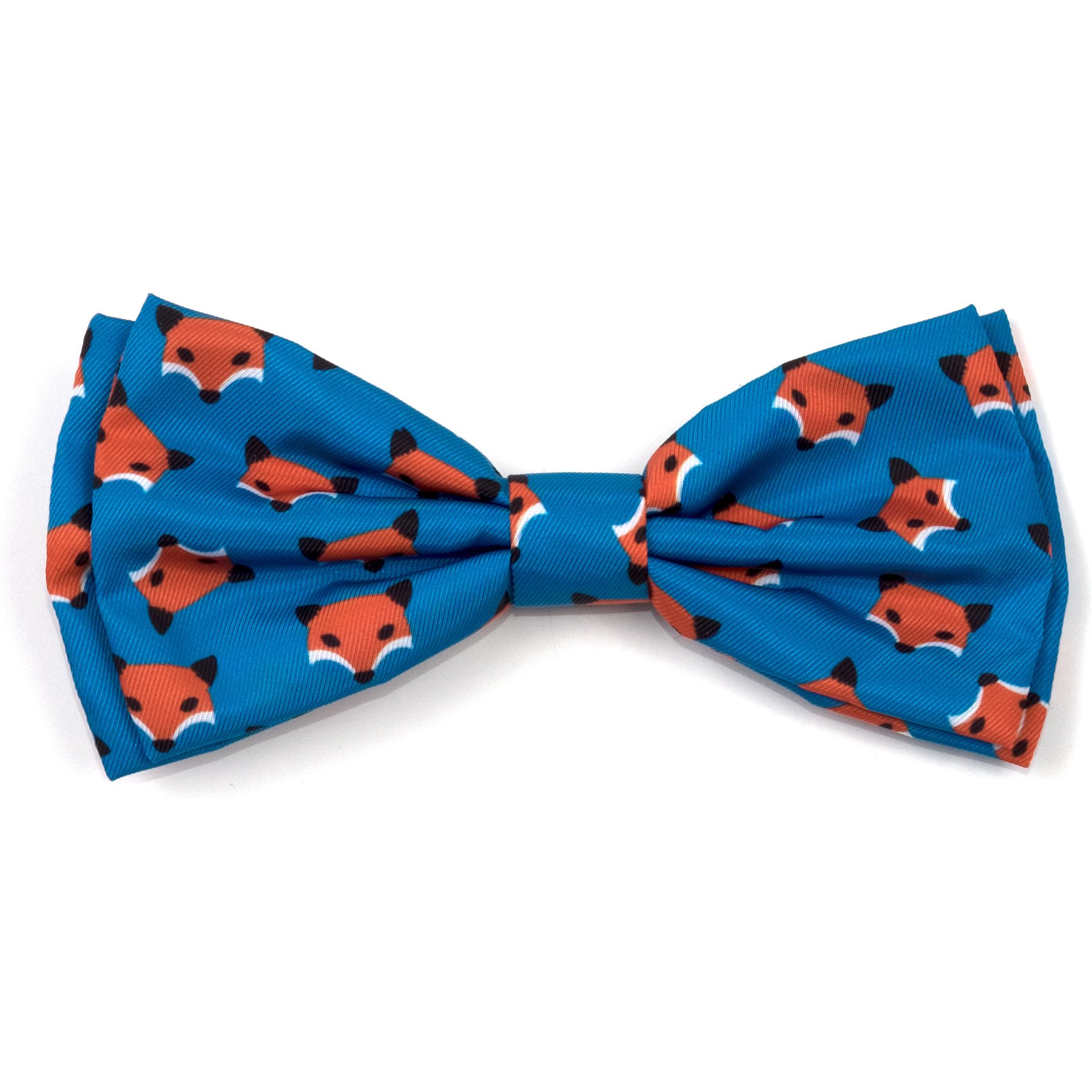 The Worthy Dog Foxy Boy Dog Bow Tie, Teal, Large