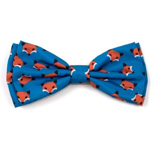 The Worthy Dog Foxy Boy Dog Bow Tie, Teal, Small