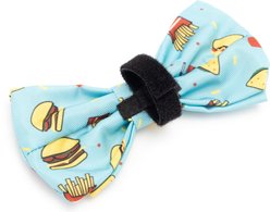 The Worthy Dog Food Fest Boy Dog Bow Tie, Turquoise, Small slide 2 of 3