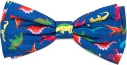 The Worthy Dog Dino Boy Dog Bow Tie, Navy, Small