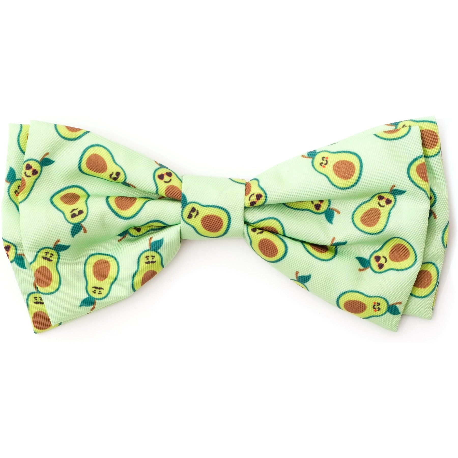 The Worthy Dog Avocados Boy Dog Bow Tie, Green, Small