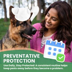 The Duty Mitt Tick & Flea Repellent Mitt for Dogs, 6 count slide 2 of 9
