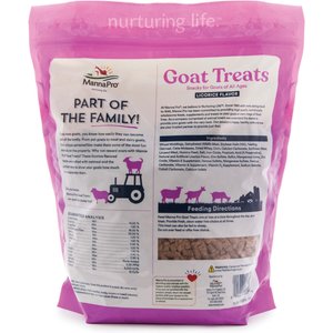 Manna Pro Licorice Flavor Goat Treats, 6-lb bag