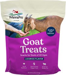 Manna Pro Licorice Flavor Goat Treats, 6-lb bag