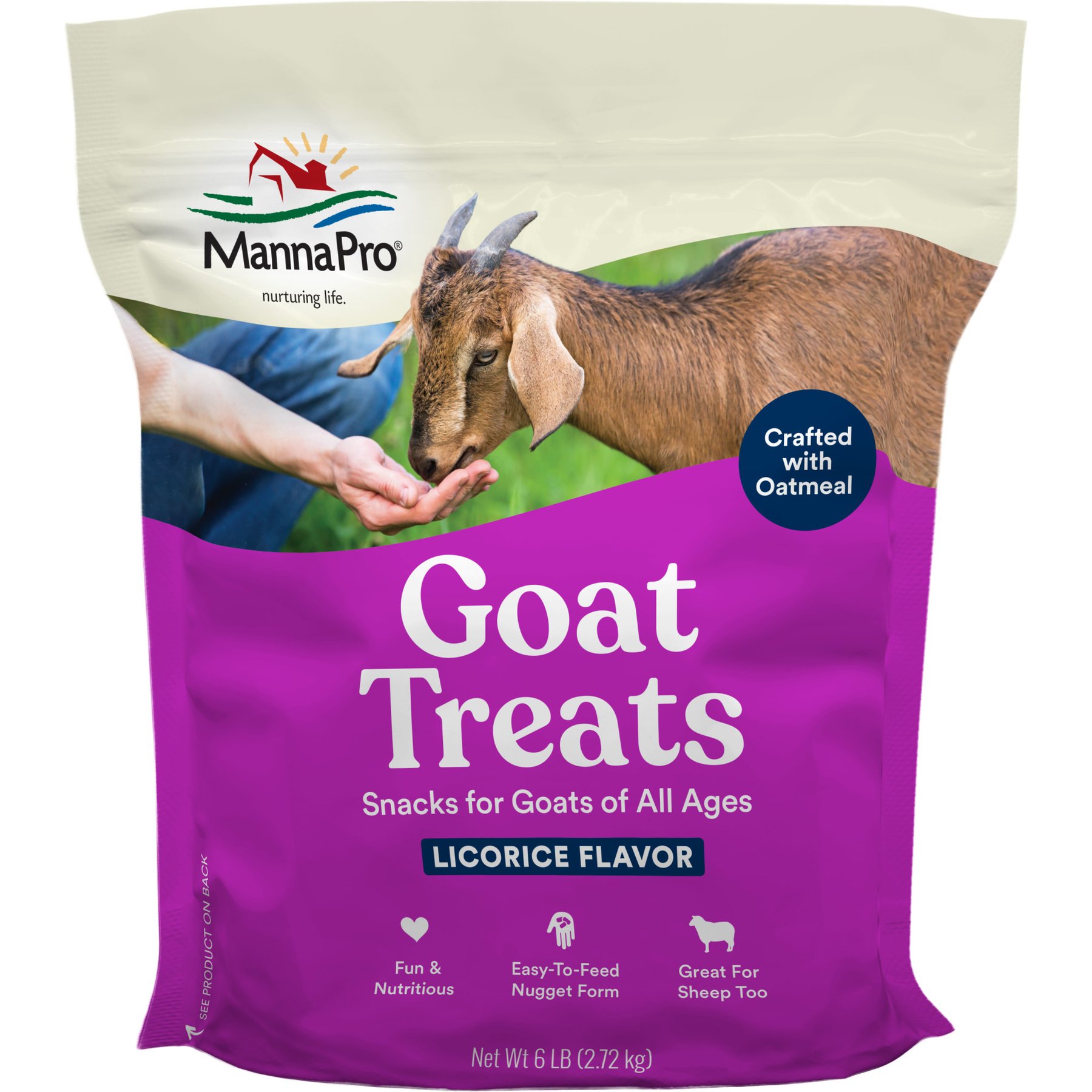 Manna Pro Licorice Flavor Goat Treats, 6-lb bag