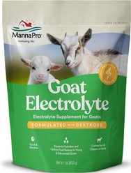 Manna Pro Goat Electrolyte Powder Supplement, 1-lb bag