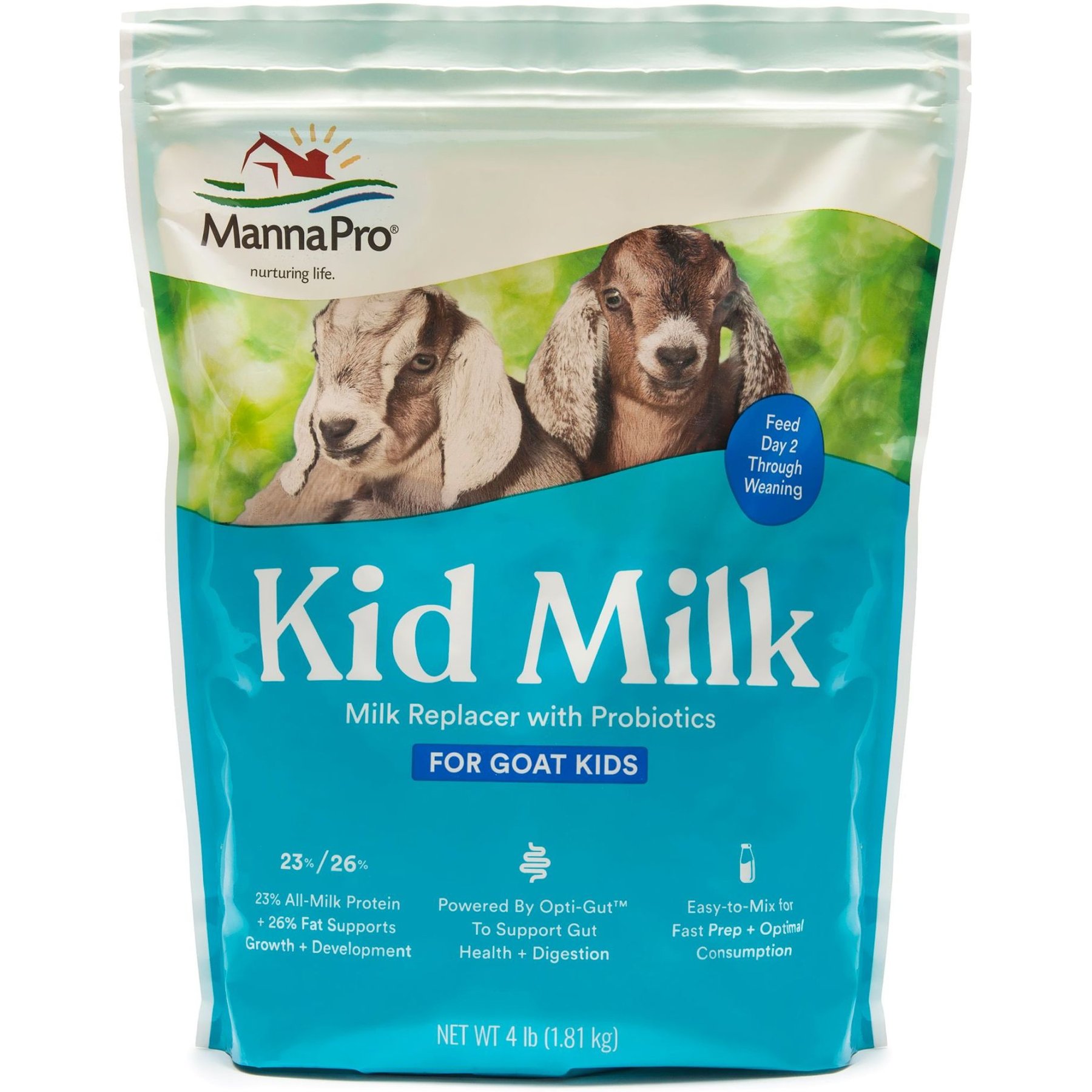Manna Pro Kid Milk Replacer Powder, 4-lb bag