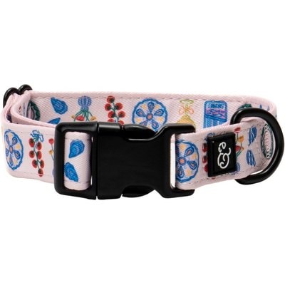 Lucy & Co. Lucy & Co. Dolce Vita Dog Collar, Large: 16 to 26-in neck, 1.5-in wide