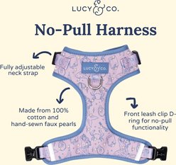 Lucy & Co. Magnificent Mermaids Pearl No-Pull Dog Harness, Small: 14 to 18-in chest slide 2 of 3