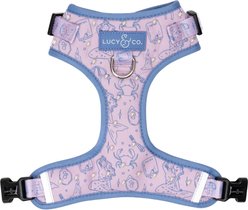 Lucy & Co. Magnificent Mermaids Pearl No-Pull Dog Harness, Small: 14 to 18-in chest