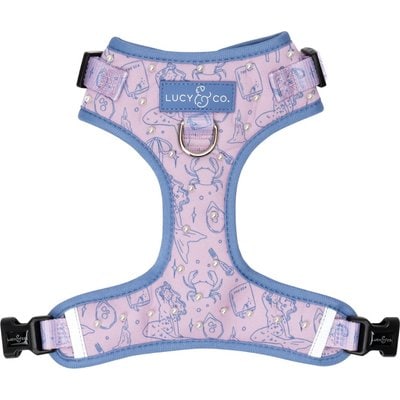 Lucy & Co. Lucy & Co. Magnificent Mermaids Pearl No-Pull Dog Harness, Large: 20 to 28-in chest