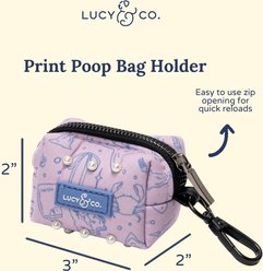Lucy & Co. Magnificent Mermaid Pearl Dog Poop Bag Holder slide 2 of 3