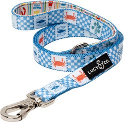 Lucy & Co. Sunny in Sicily Dog Leash, Large: 5-ft long, 1-in wide
