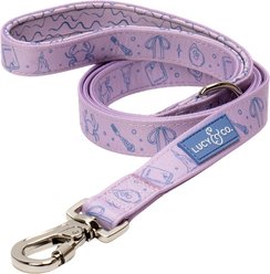 Lucy & Co. Magnificent Mermaid Pearl Dog Leash, Large: 5-ft long, 1-in wide