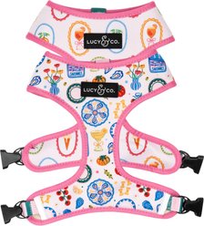 Lucy & Co. Dolce Vita Reversible Dog Harness, Large: 20 to 28-in chest slide 1 of 2