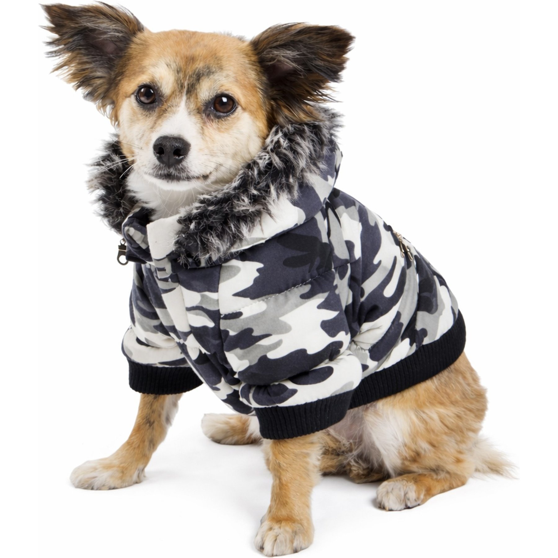 Pet Life Fashion Parka Dog Coat, Small