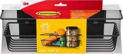 Command Pet Collection Dog Toy & Treat Caddy, Matte Black