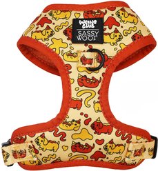 Sassy Woof Hot Dawg Adjustable Dog Harness, X-Small: 14 to 19-in chest