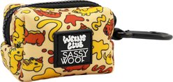 Sassy Woof Hot Dawg Dog Waste Bag Holder