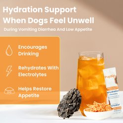 PupSip Turkey Tail Mushroom Digestive Support & Immune Defense Mushroom Powder Supplement for Dogs, 12 count slide 2 of 9