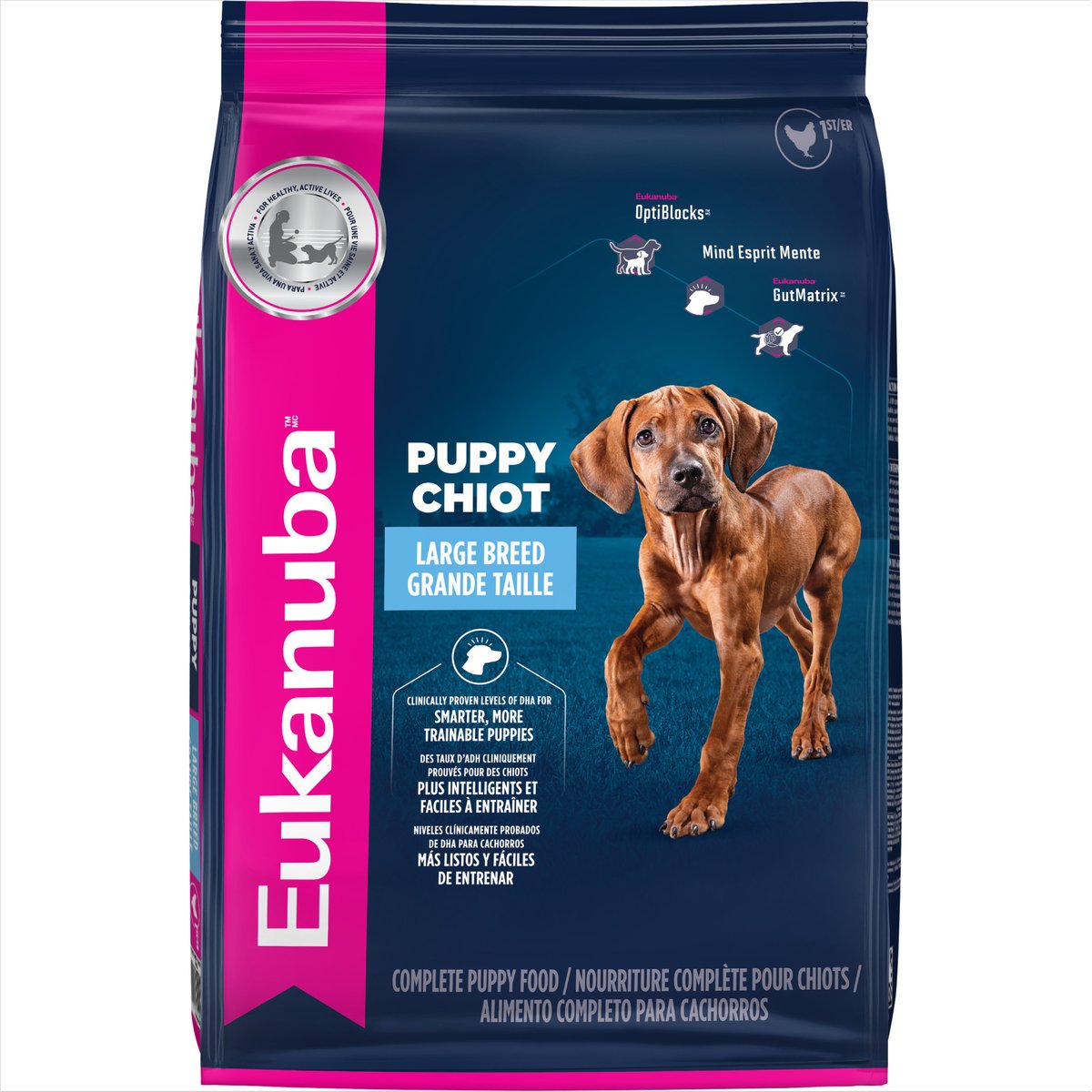 Eukanuba Puppy Large Breed Dry Dog Food, 40-lb bag