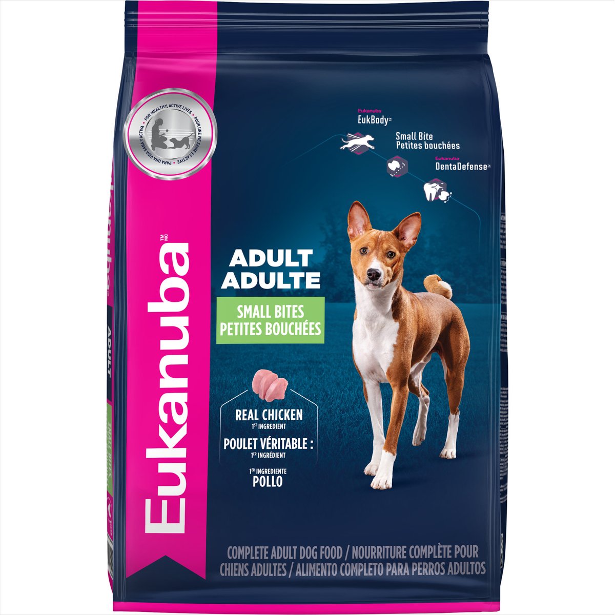 Eukanuba Adult Small Bites Dry Dog Food, 40-lb bag