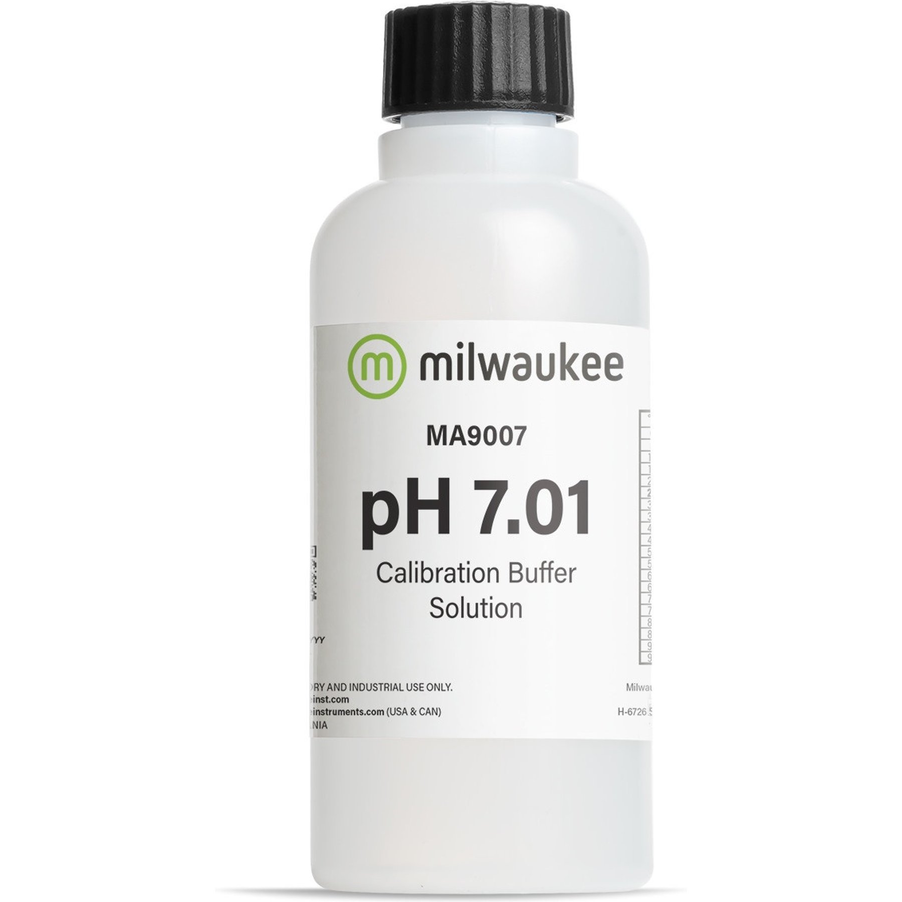 Milwaukee Instruments pH 7.01 Calibration Solution Aquarium Water Test Kit, 230-ml bottle