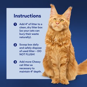 Chewy Made Unscented Non-Clumping Recycled Paper Cat Litter (FORMERLY FRISCO), 25-lb bag