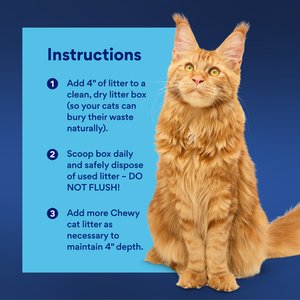 Chewy Made Fresh Scent Non-Clumping Recycled Paper Cat Litter (FORMERLY FRISCO), 25-lb bag