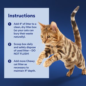 Chewy Made All Natural Unscented Clumping Grass Cat Litter (FORMERLY FRISCO), 20-lb bag