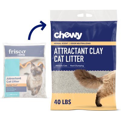 Chewy Made Chewy Made Attractant Multi-Cat Clumping Clay Cat Litter (FORMERLY FRISCO), 40-lb bag