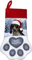 Pet Gifts USA Coonhound Blue Tick Christmas Stocking, 17 x 10.5-in