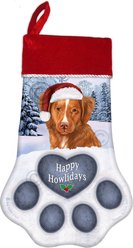 Pet Gifts USA Nova Scotia Duck Tolling Retriever Christmas Stocking, 17 x 10.5-in
