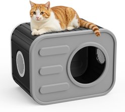Bencmate Indoor Cat House, Black