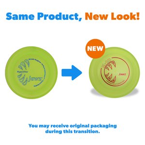 Hyperflite K-10 Jawz Disc Dog Toy, Lemon-Lime