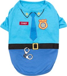 Parisian Pet Officer Woof Dog Shirt, XXX-Large