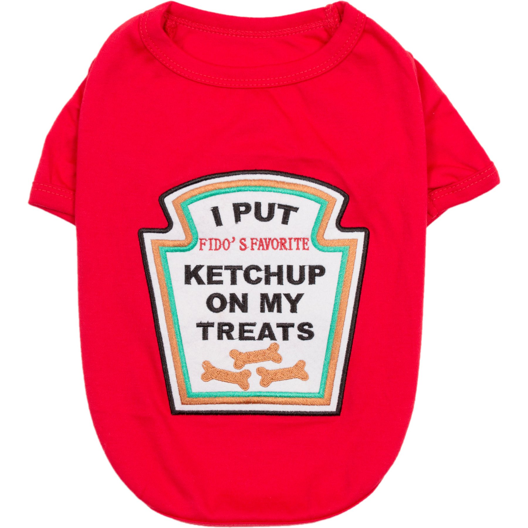 Parisian Pet Ketchup Licker Dog Shirt, XXX-Large