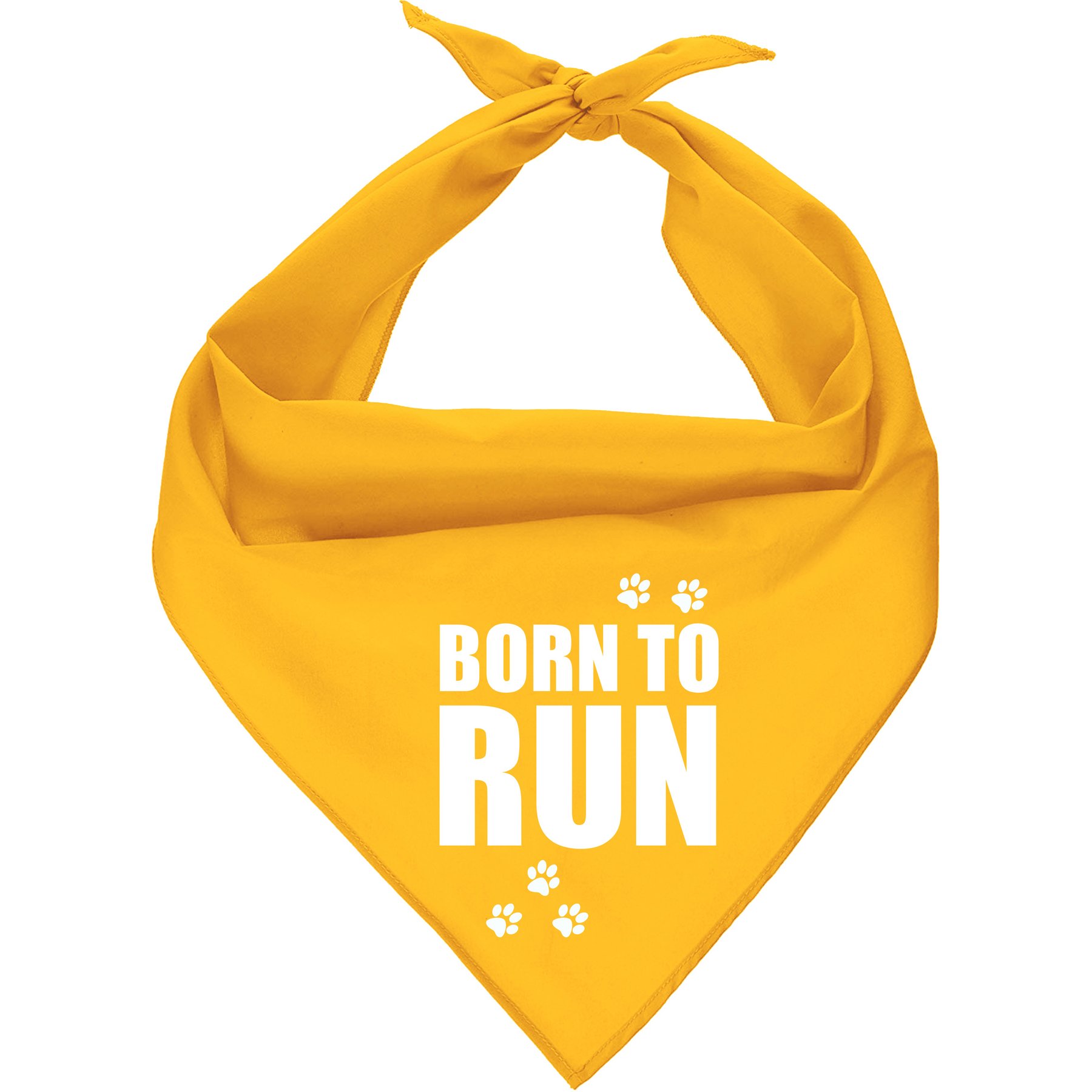 Parisian Pet Born to Run Dog Bandana, Large