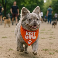 Parisian Pet Best Friend Dog Bandana, Large slide 2 of 4