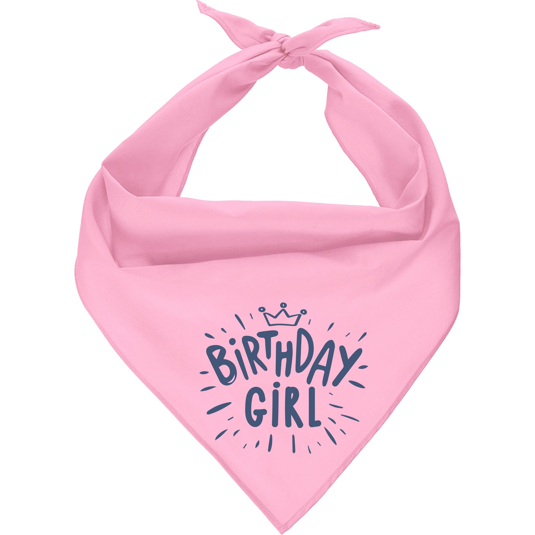 Parisian Pet Birthday Girl Dog Bandana, Small