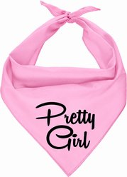 Parisian Pet Pretty Girl Dog Bandana, Large