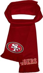 Littlearth NFL Dog Scarf, Large, San Francisco 49ers