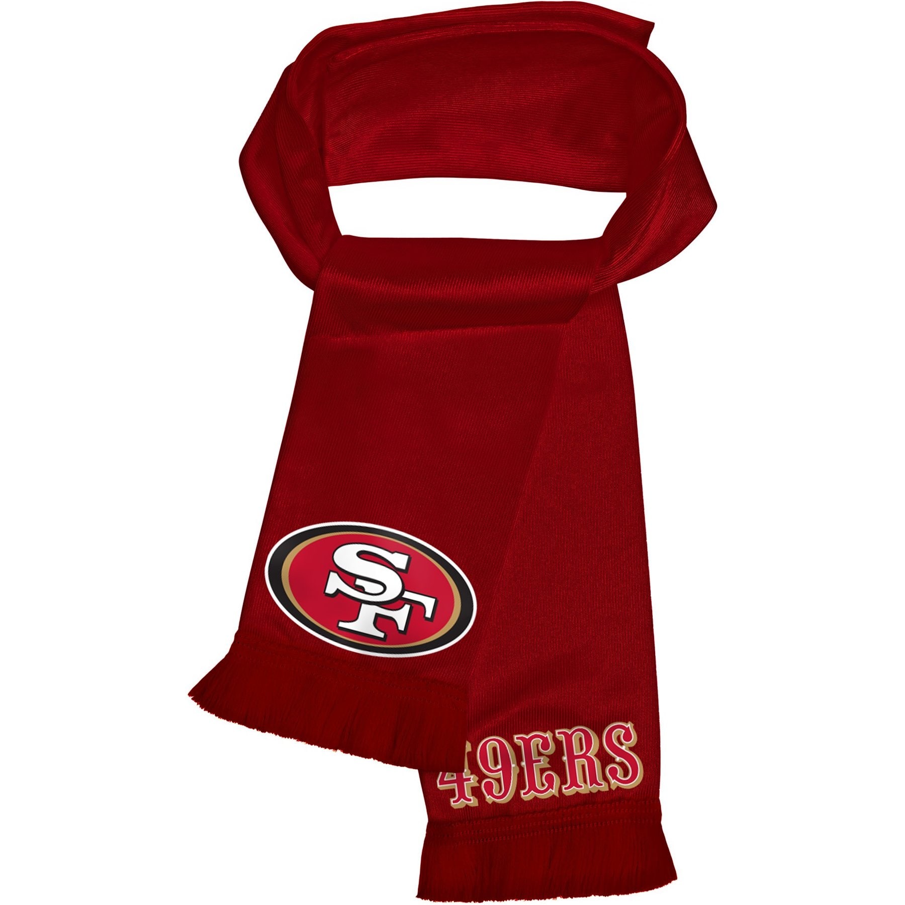 Littlearth NFL Dog Scarf, Large, San Francisco 49ers