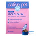 Native Pet Itchy Skin, Allergy Relief & Immune Gutwell Probiotic Supplement for Dogs, 12.7-oz bag